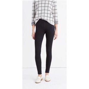 Madewell The Anywhere Jean Pull-On Stretch Skinny Black Wash Sz 27